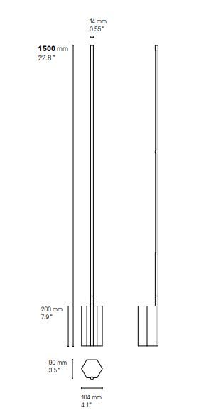 LAMPADAIRE LP LINK 1500 SB LAITON SATINE-6