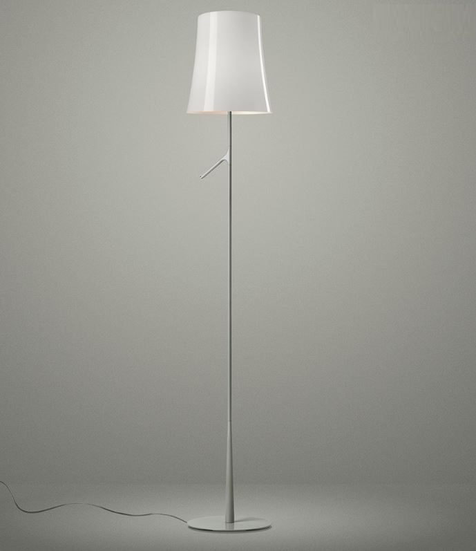 LAMPE DE TABLE BIRDIE LETTURA GRIS ON/OFF-5