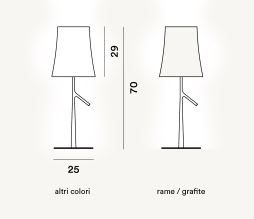 LAMPE DE TABLE BIRDIE PICCOLA BLANC ON/OFF-4