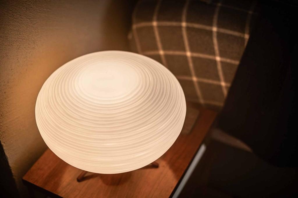LAMPE DE TABLE RITUALS 2 BLANC ON/OFF-5