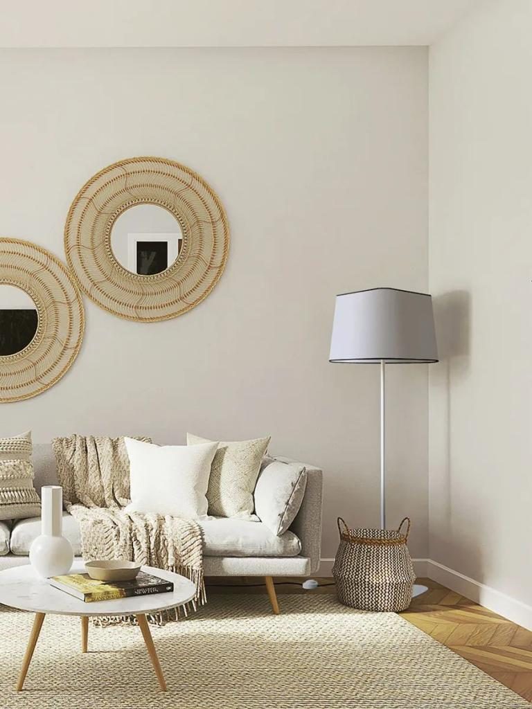 Lampadaire 122 Grand Nuage Blanc bordure noire-4