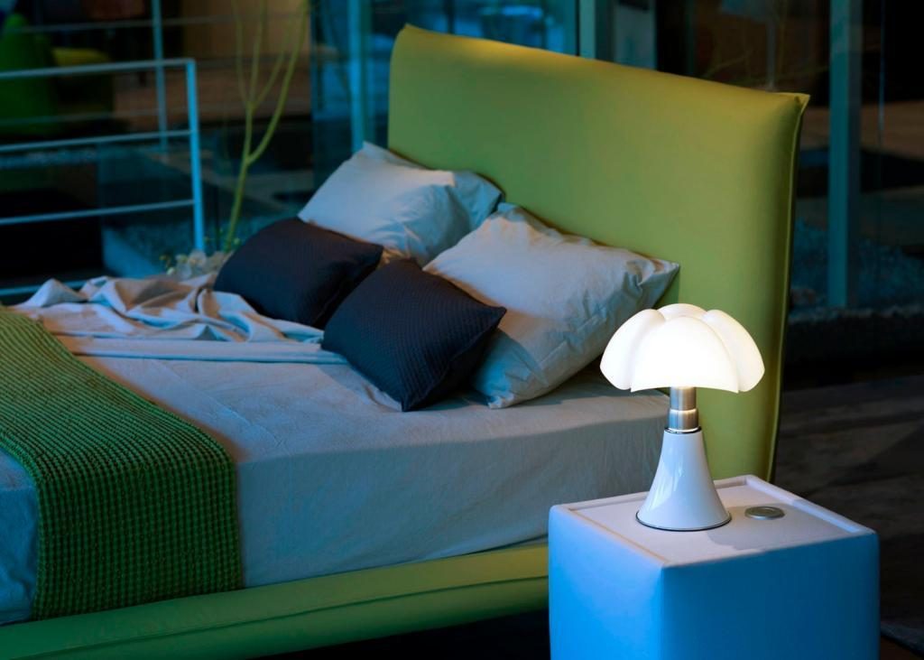 Lampe de Table MINIPIPISTRELLO - 4,5W LED 2700K DIMMABLE - BLANC-10