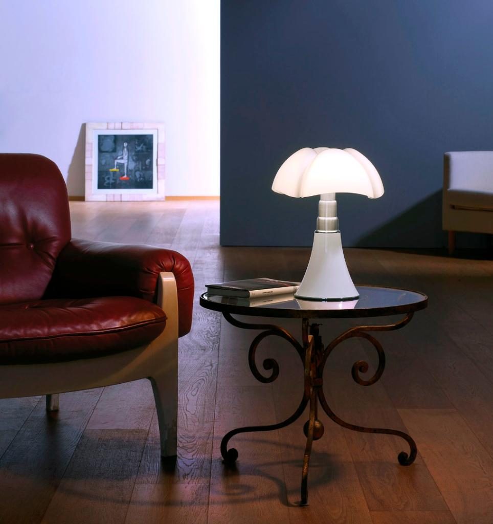 Lampe de Table MINIPIPISTRELLO - 4,5W LED 2700K DIMMABLE - BLANC-11