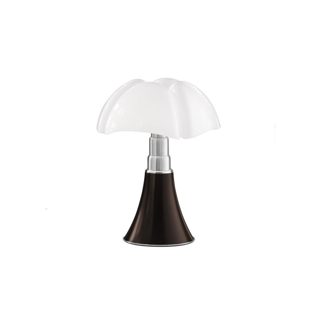 Lampe de Table MINIPIPISTRELLO - 7W LED 2700K  DIMMABLE - MARRON FONCE-4