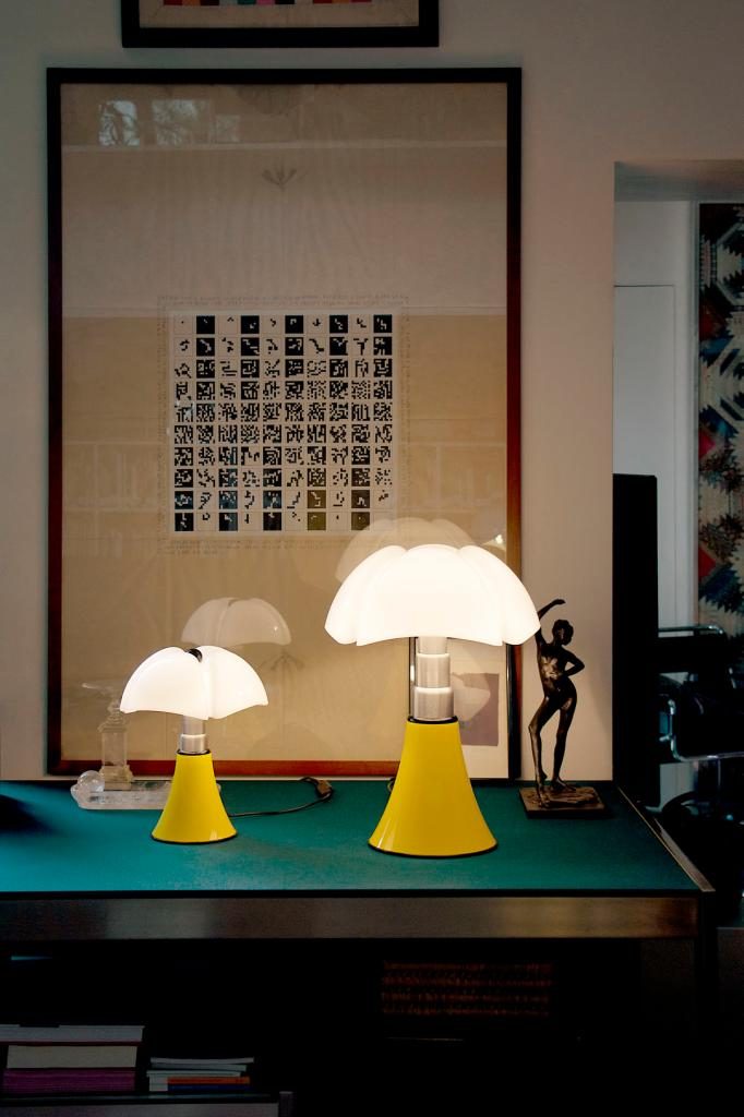 Lampe de Table MINIPIPISTRELLO - 7W LED 2700K DIMMABLE - POP Jaune-5