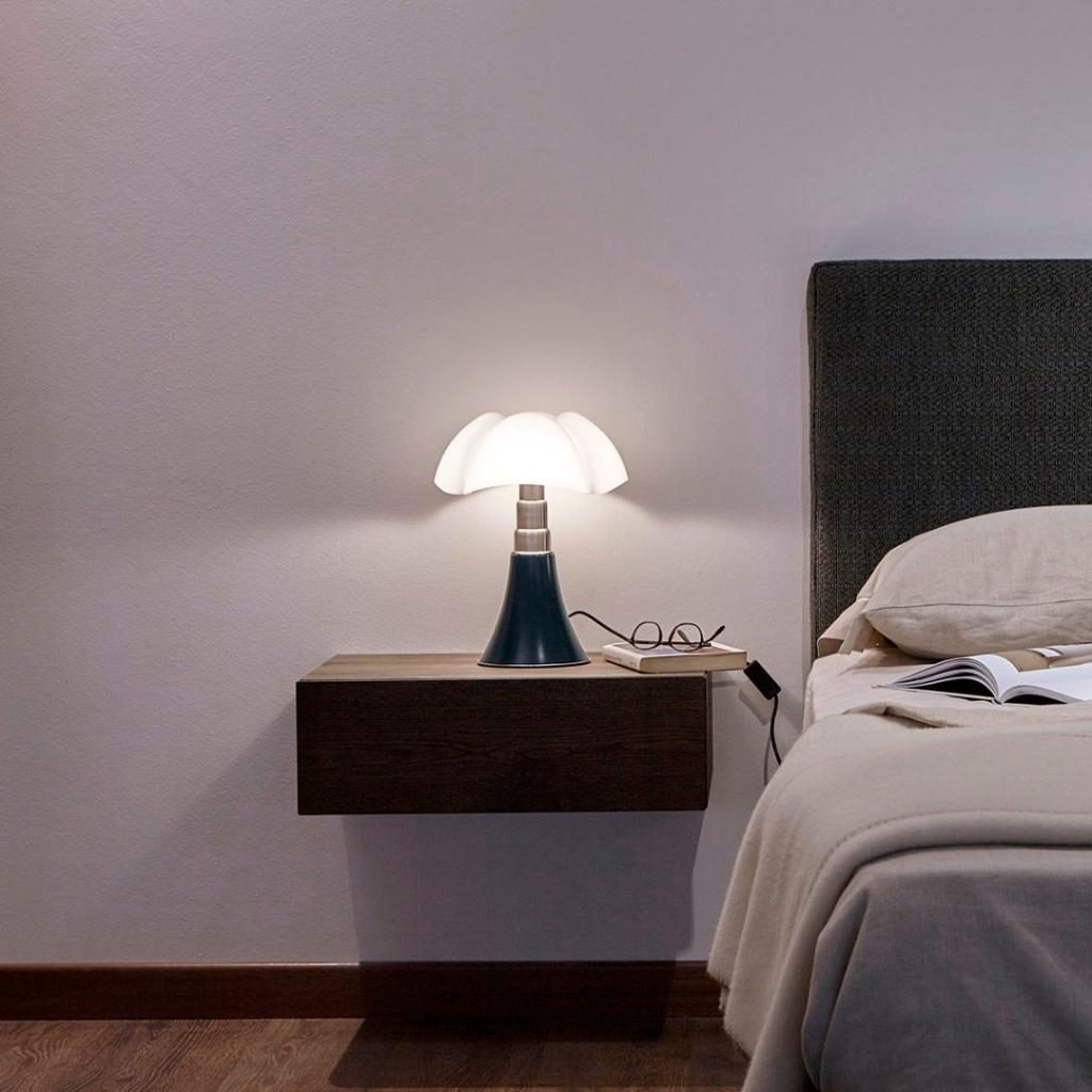 Lampe de Table MINIPIPISTRELLO - 7W LED 2700K  DIMMABLE - VERT AGAVE-5