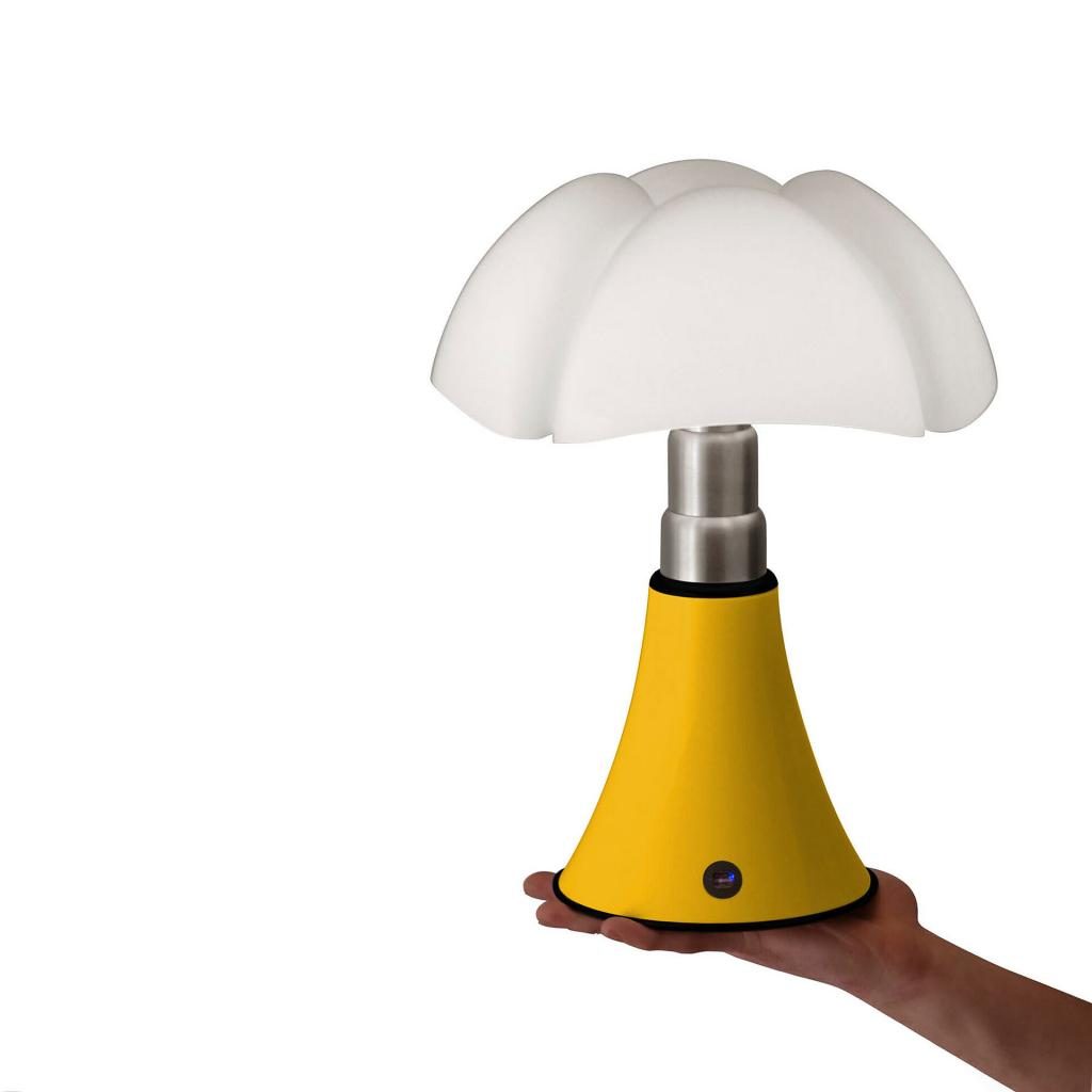 Lampe de Table MINIPIPISTRELLO Cordless - 4-5W LED 2700K DIMMABLE - POP Jaune-2