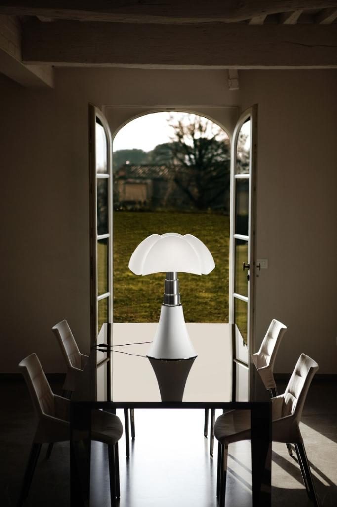 Lampe de Table PIPISTRELLO GRANDE - DIMMABLE - Blanc