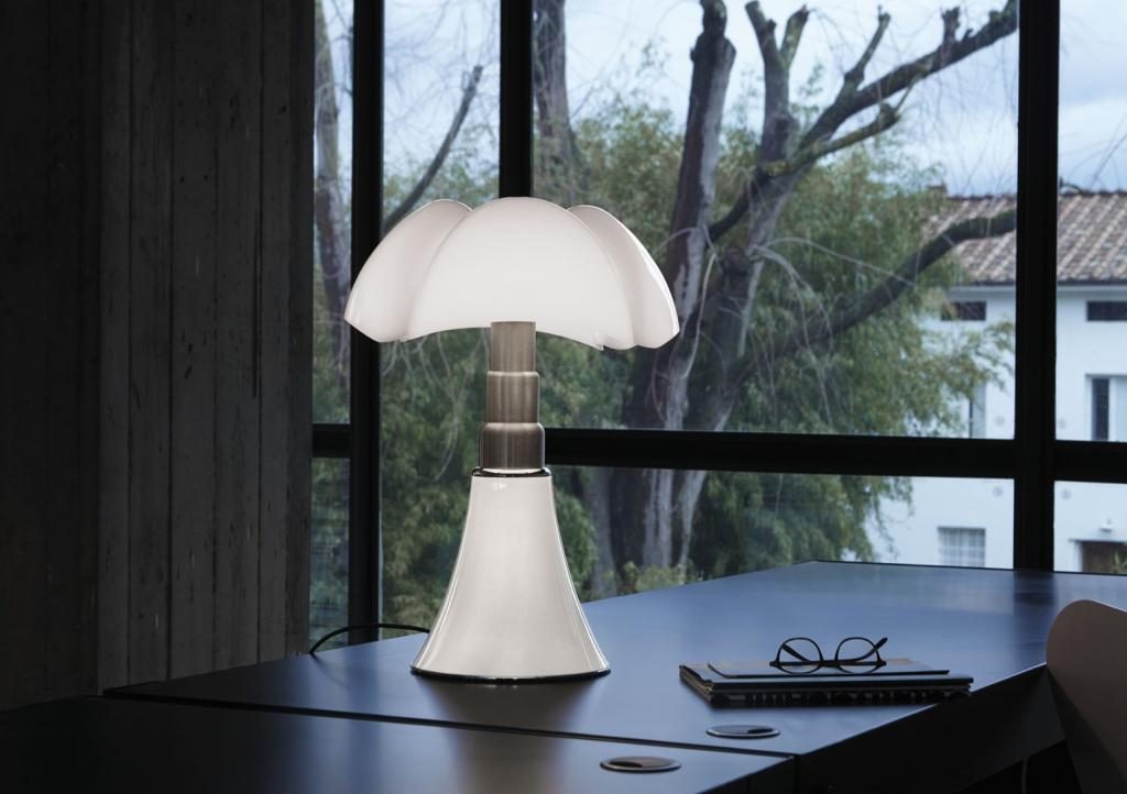 Lampe de Table PIPISTRELLO - 4X5W E14 LED - AMPOULES INCLUSES - BLANC-5