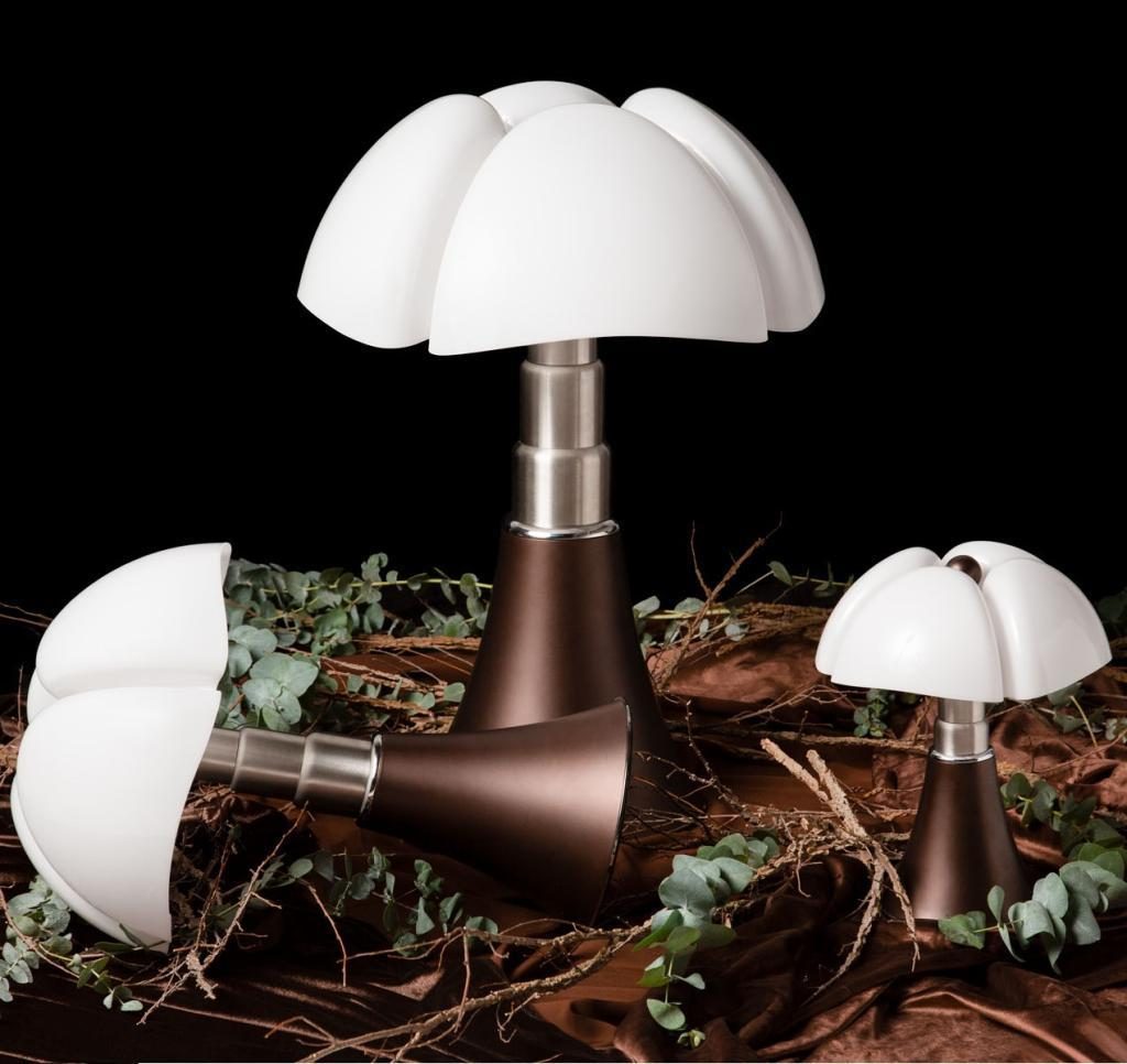 Lampe de Table PIPISTRELLO - Ampoules Led Incluses -  ON/OFF - Bronze