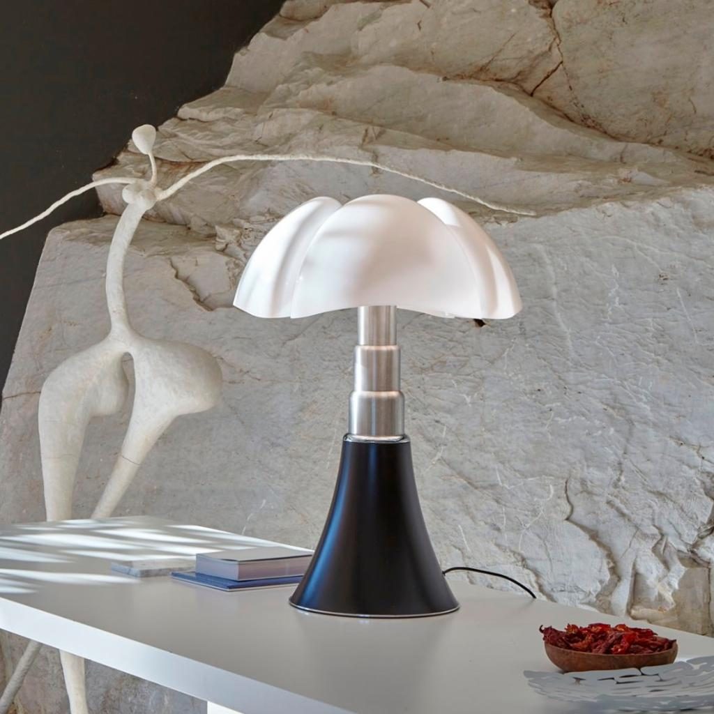 Lampe de Table PIPISTRELLO - 4X5W E14 LED - AMPOULES INCLUSES - MARRON FONCE-4