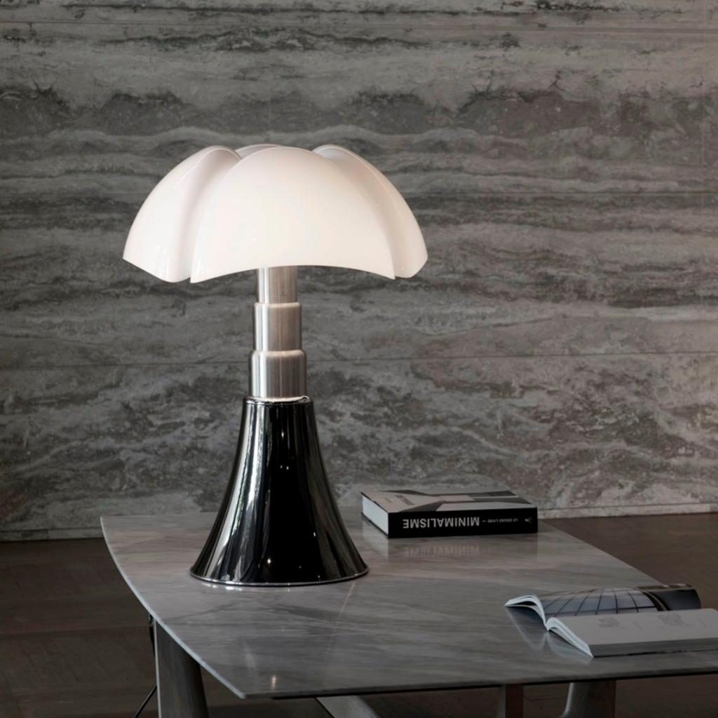 Lampe de Table PIPISTRELLO - 4X5W E14 LED - AMPOULES INCLUSES - NOIR BRILLANT-3