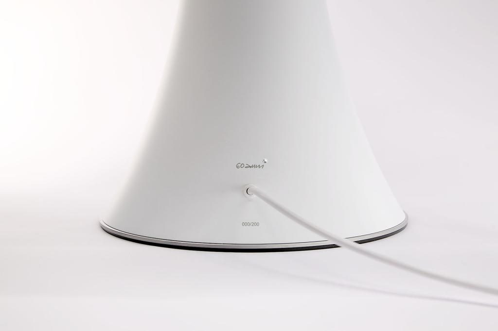 PIPISTRELLO GRANDE - Ampoules Led Incluses - ON OFF BLANC MAT-6
