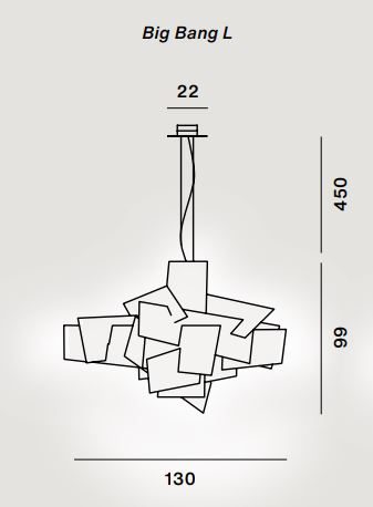 SUSPENSION BIG BANG L LED BLANC-4