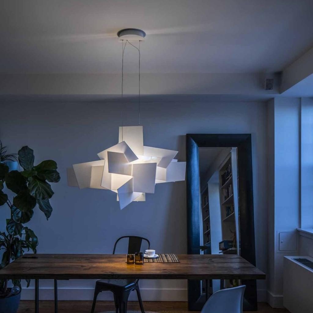 SUSPENSION BIG BANG XL LED BLANC-7
