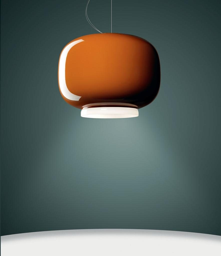 SUSPENSION CHOUCHIN 1 LED ORANGE-5