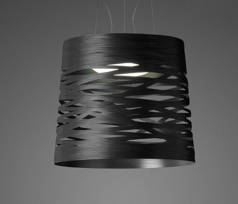 SUSPENSION TRESS GRANDE LED NOIR-4