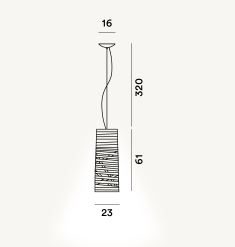 SUSPENSION TRESS PICCOLA BLANC-4