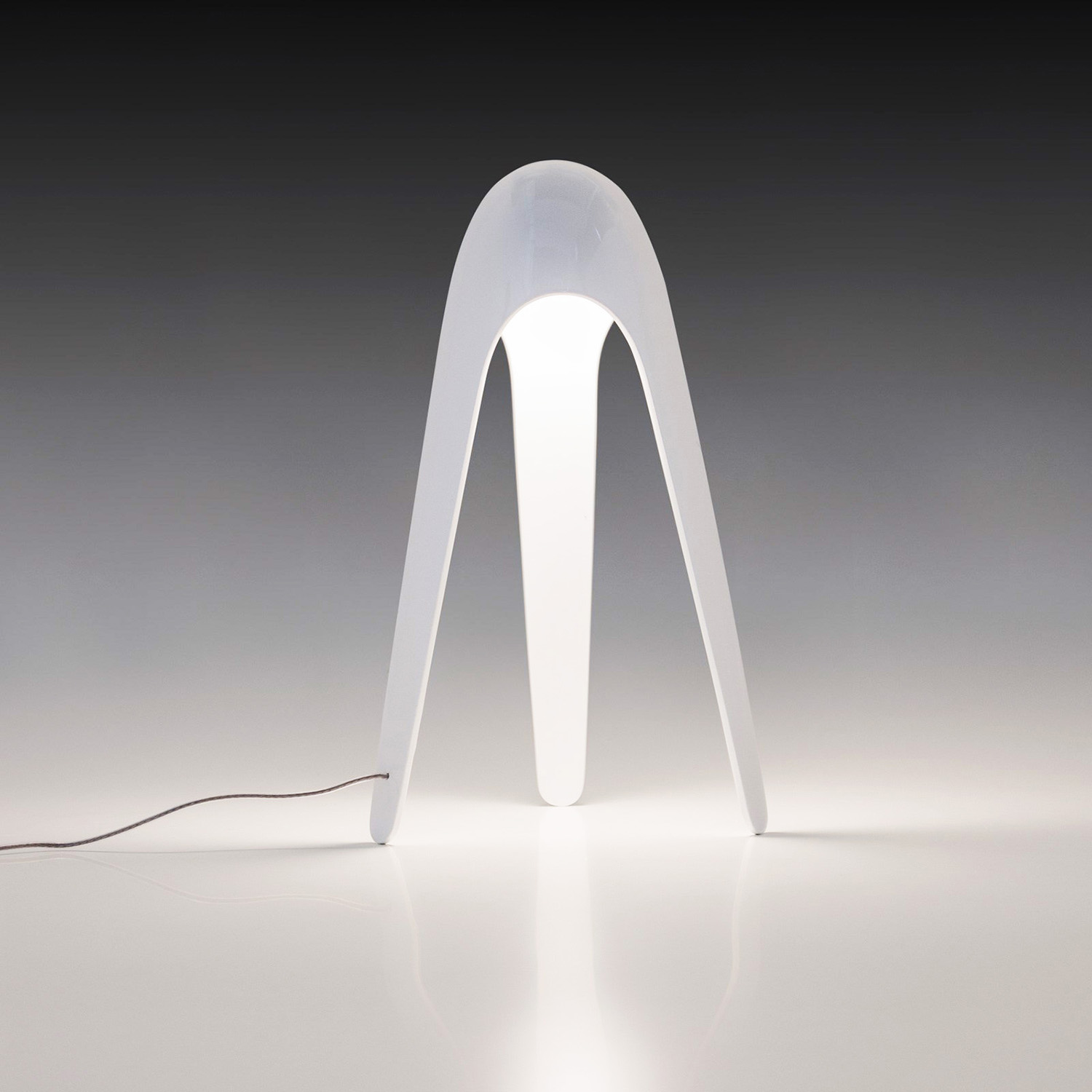 Cyborg Lampe De Table LED Blanc