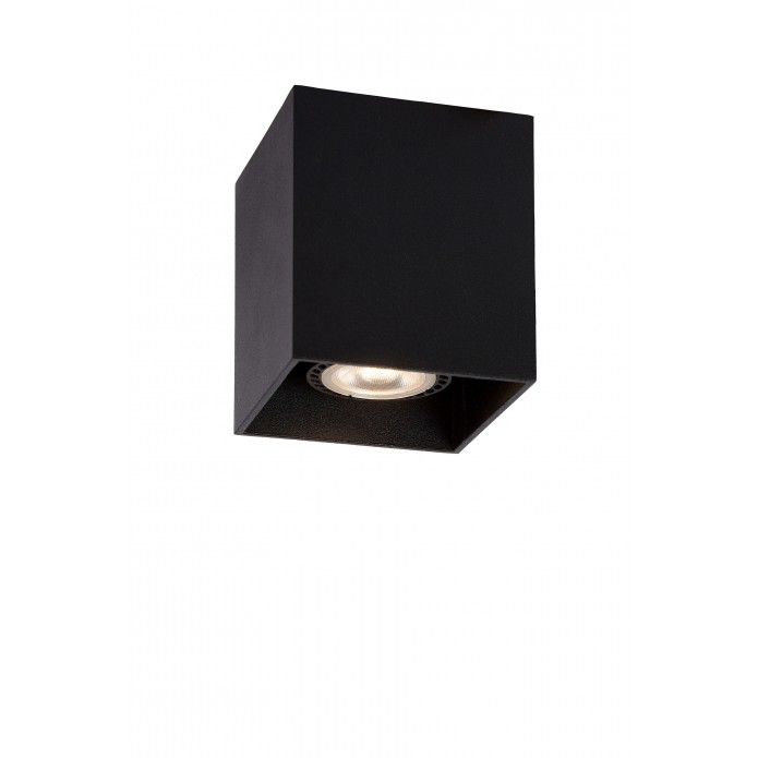 Audia Spot plafond Ø8cm GU10 Noir Excloosiva