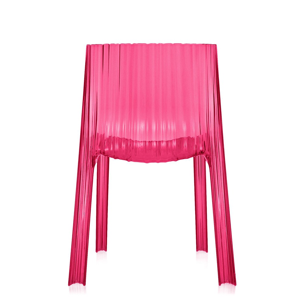 Chaises Frilly Fuchsia vendues par 2. Prix unitaire par Kartell