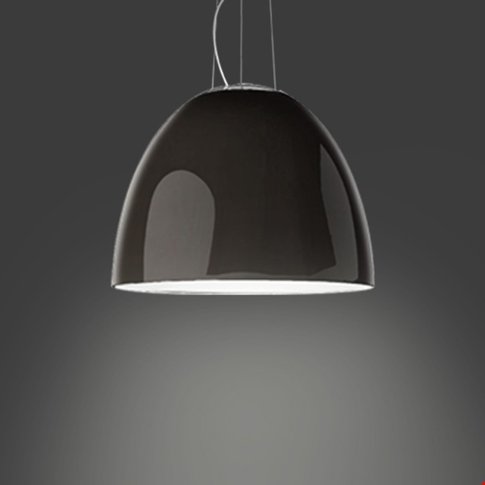 Suspension Artemide FLUO Nur gloss 70W Noire - Réf A242310