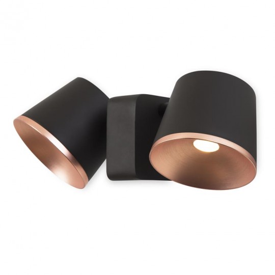 Shalan Applique Double Marron/Cuivre