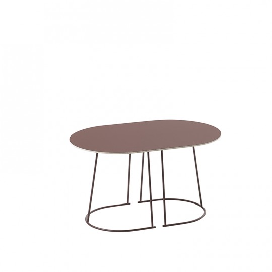 Airy Table Basse L68cm Prune