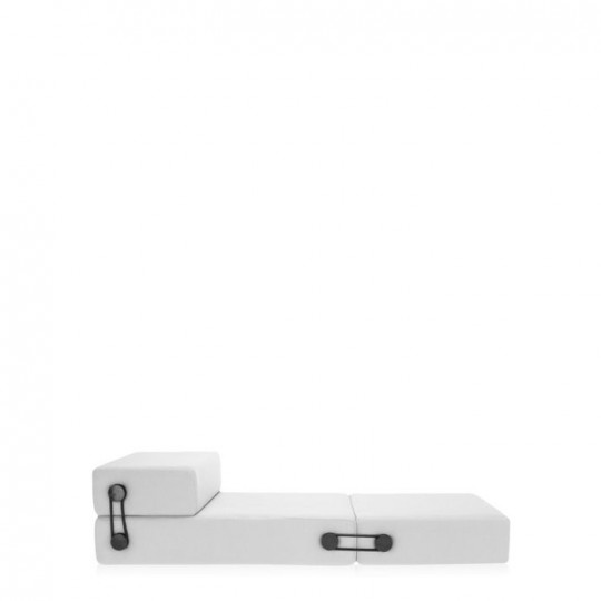 Trix Canapé Pliant Blanc
