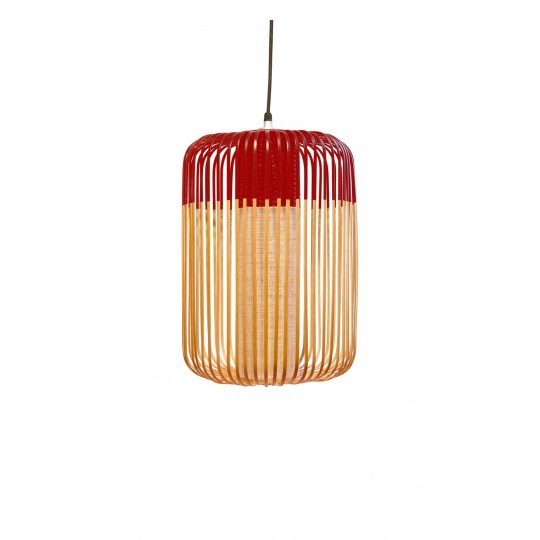 Suspension BAMBOO OUTDOOR L rouge