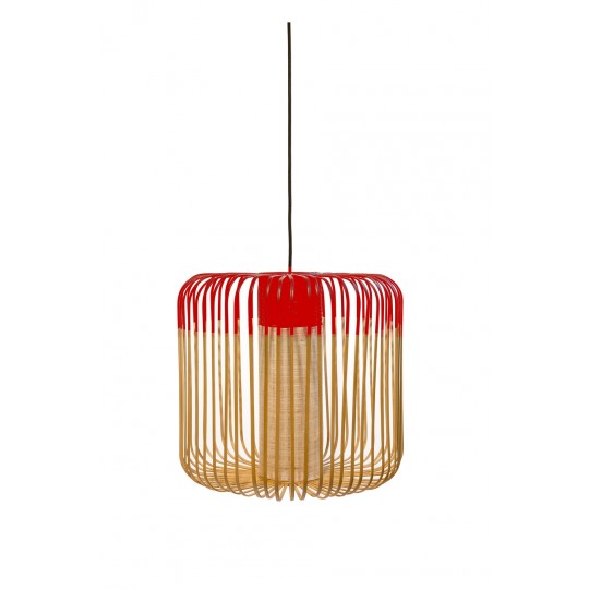 Suspension BAMBOO OUTDOOR M rouge