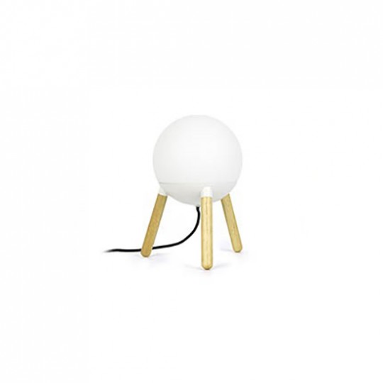 Shine Lampe de Table Blanche