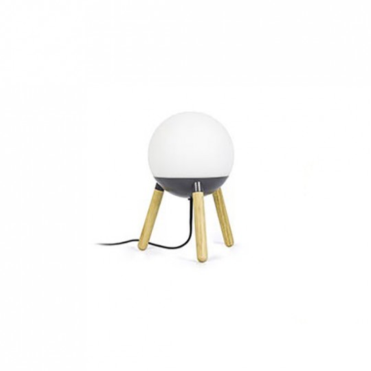 Shine Lampe de Table Grise