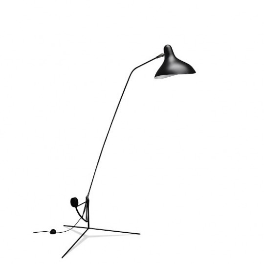 Lampadaire Mantis BS1 Tripode Noir Satin