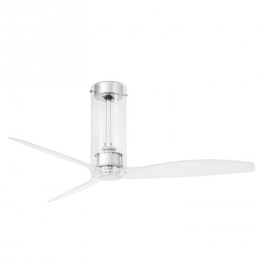 Siphon Ventilateur de Plafond Transparent avec Moteur DC