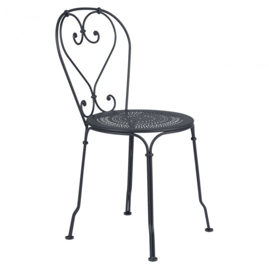 Lot de 2 1900 Chaise Carbone