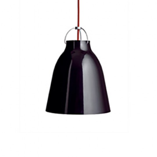 Caravaggio Suspension Gloss Noir Diamètre 25.7cm