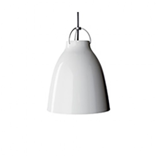 Caravaggio Suspension Gloss Blanc Diamètre 25.8cm