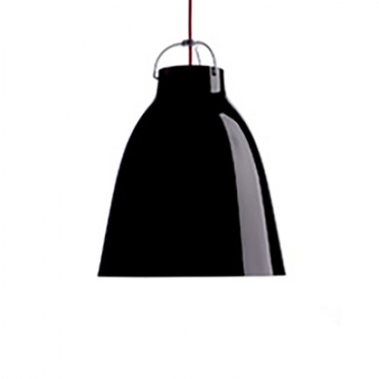 Caravaggio Suspension Gloss Noir Diamètre 40cm