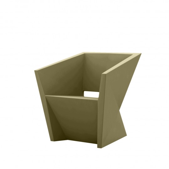 Faz Fauteuil avec Accoudoirs Kaki