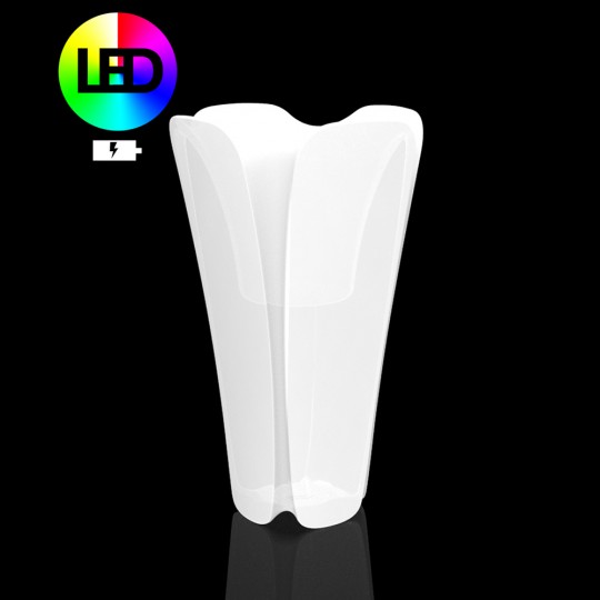 Pezzettina Pot 50X85cm Lumineux RGB LED avec Batterie