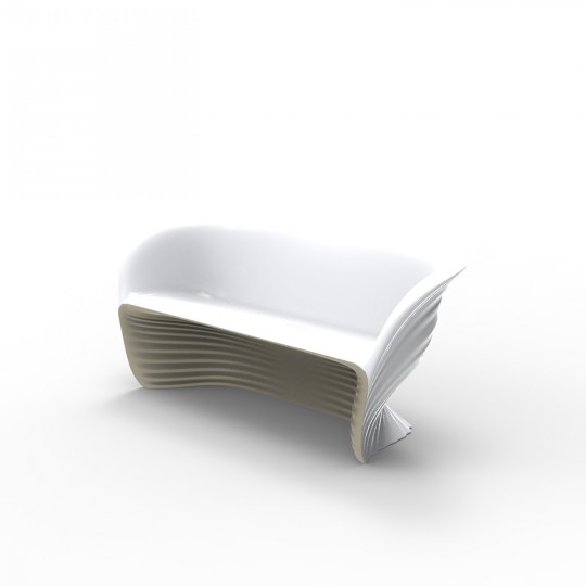 Biophilia Canapé Blanc/Ecru Laqué