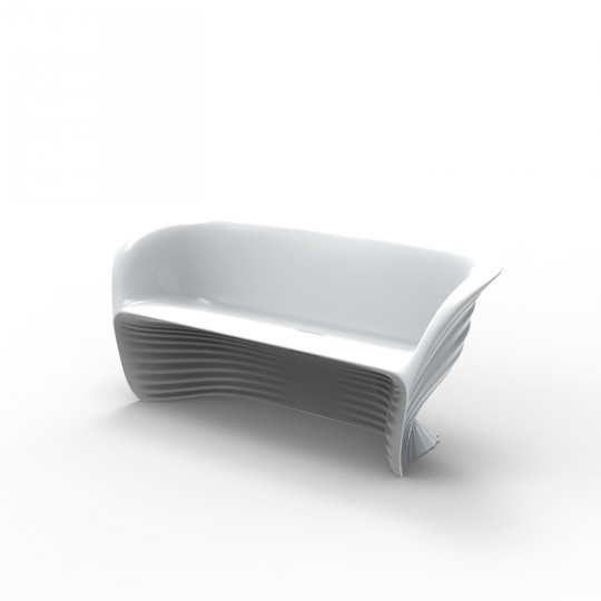 Biophilia Canapé Blanc/Taupe Laqué