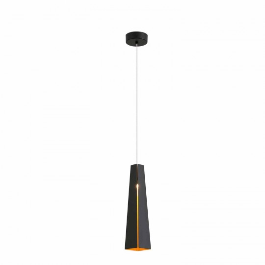 Viama Suspension LED Noir/Dorée