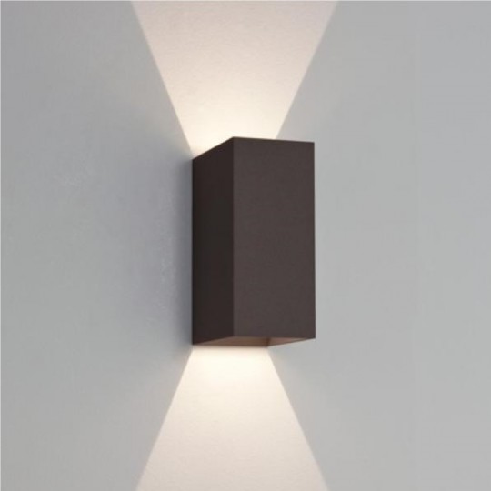 Tundra 16cm LED Applique Murale Noir