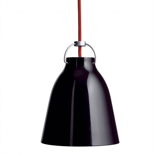 Caravaggio Suspension Gloss Noir Diamètre 16.5cm