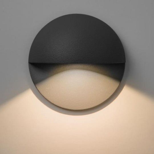 Lenz Applique LED Noir Encastré
