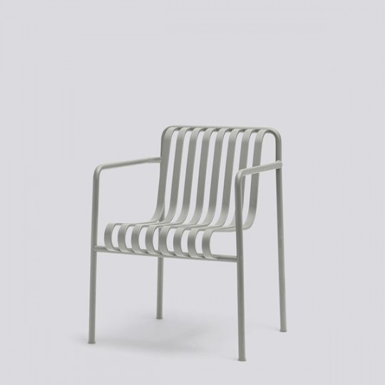 Palissade Dining Fauteuil Gris  