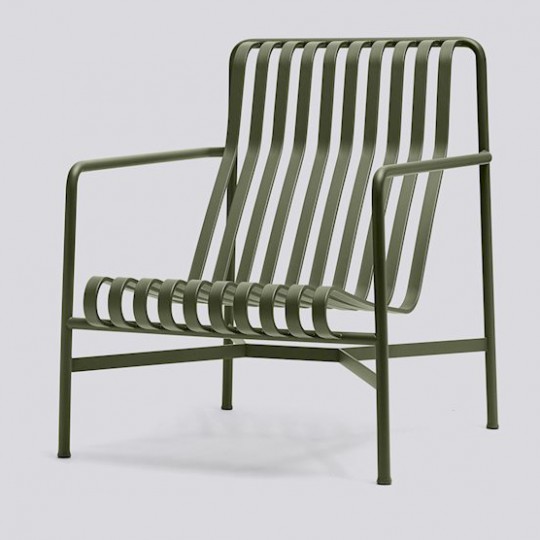 Palissade Lounge Chaise Haut Olive 