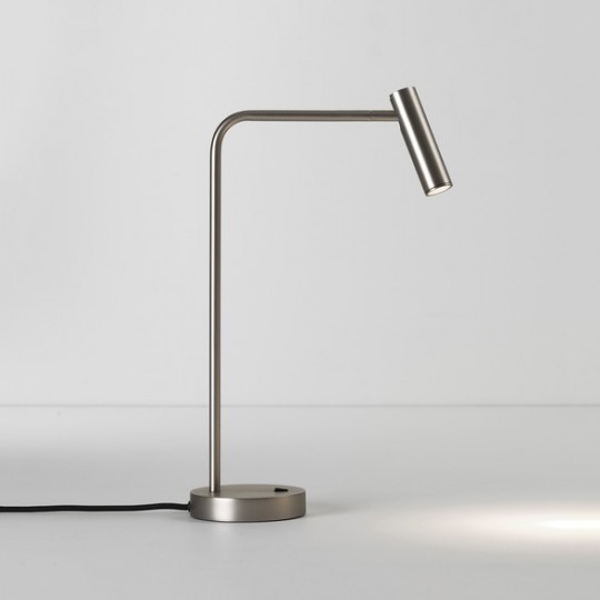 Altno Lampe de Table LED Nickel Matt